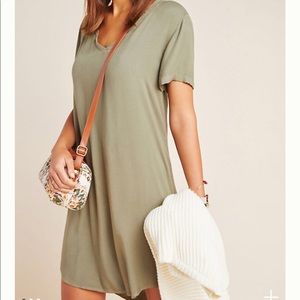 Anthropologie Cloth & Stone pink dress